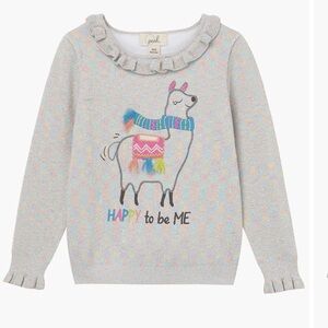 Peek Kids Girls Sweater Llama 🦙